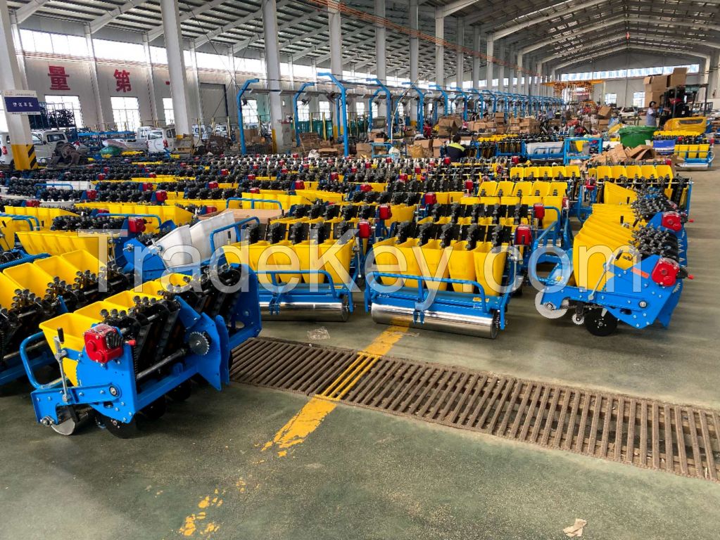 Agriculture garlic planting machine 2 rows 4 rows 6 rows garlic seeding machine motor/gasoline