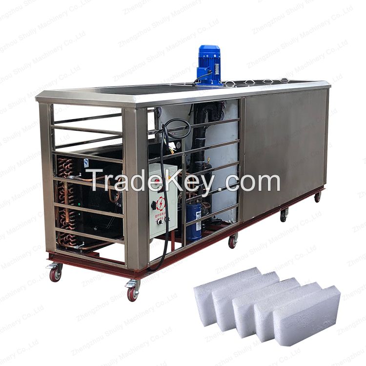 commercial Machines for making ice 1 ton ice block making machine