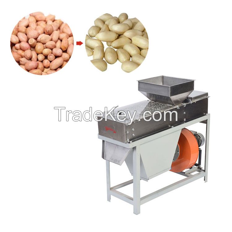 China new type groundnut sheller decorticator peanut peeling machine with cheapest price