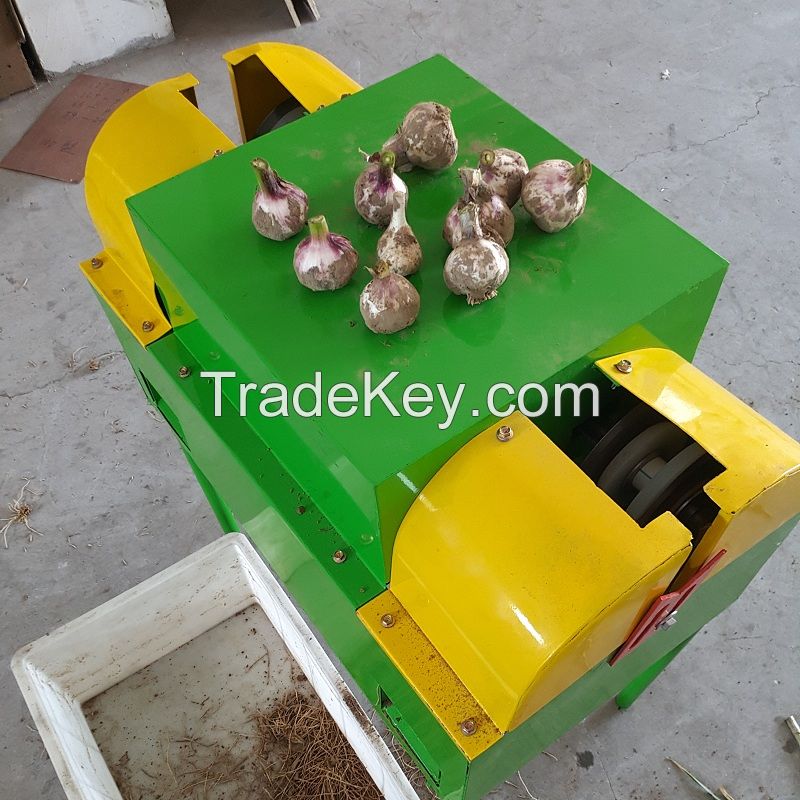 Electric Automatic Industrial Garlic Root Cutting Machine Garlic Stem Cutter Machine Root Cutter Of Garlic