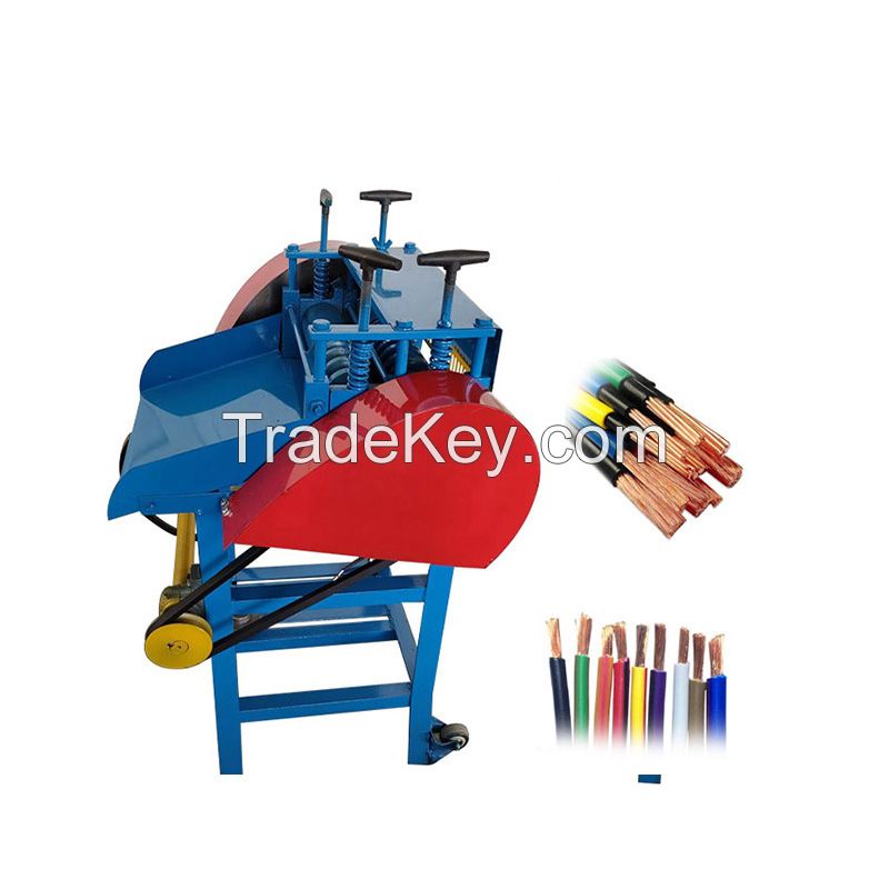 Commercial scrap electric cable stripper