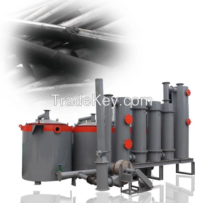 Hot Selling Small wood charcoal hoisting carbonization furnace