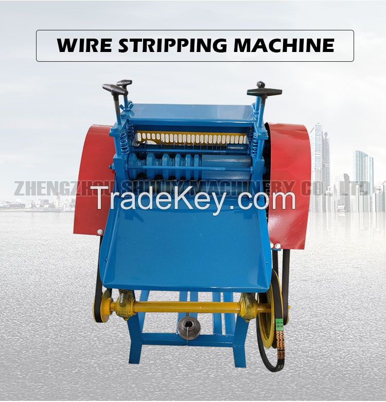 Scrap Cable Wire Automatic Peeling Machine Wire Stripping Machine
