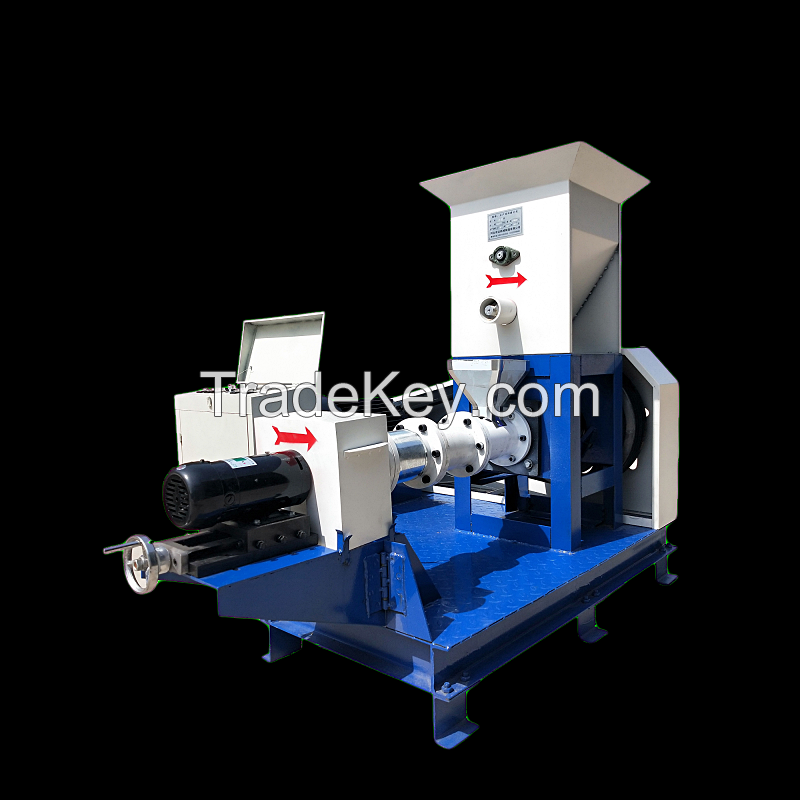 2023 hot selling Fish food pellet machine floating fish feed extruder