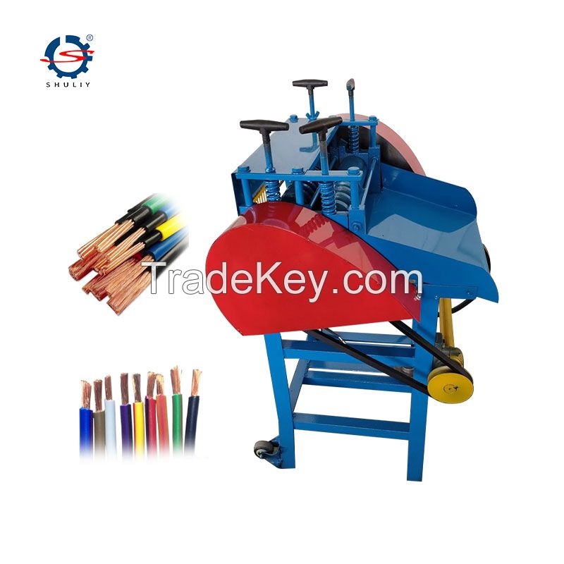 Scrap Cable Wire Automatic Peeling Machine Wire Stripping Machine