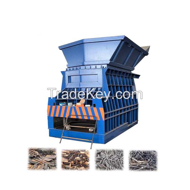 Hot sale metal scrap shear with container