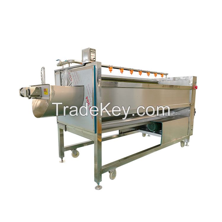 automatic discharging frying machine for industrial