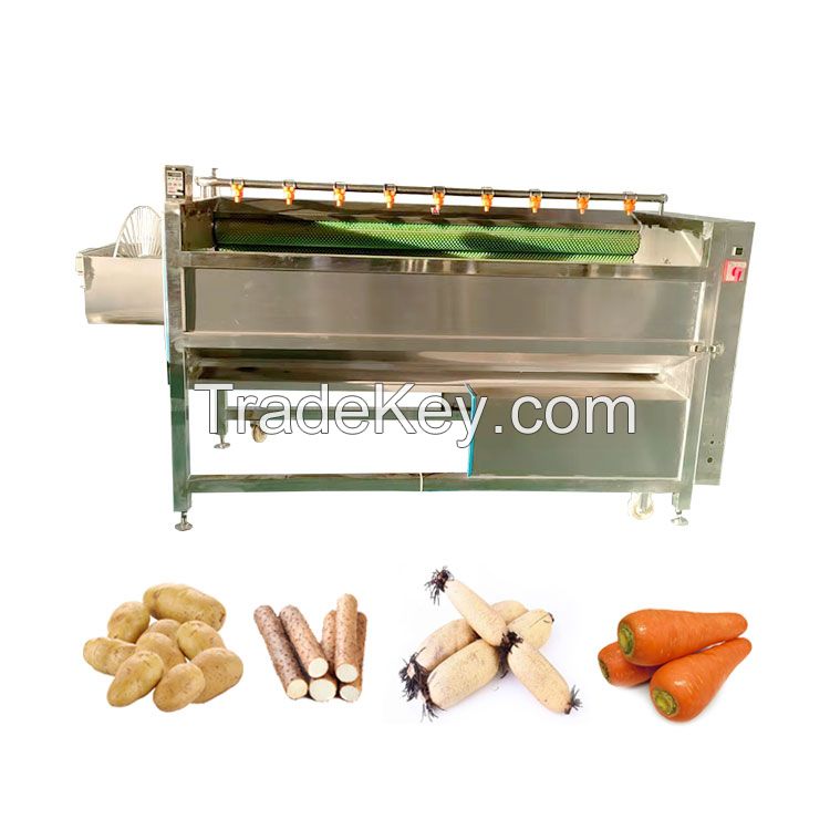 automatic discharging frying machine for industrial