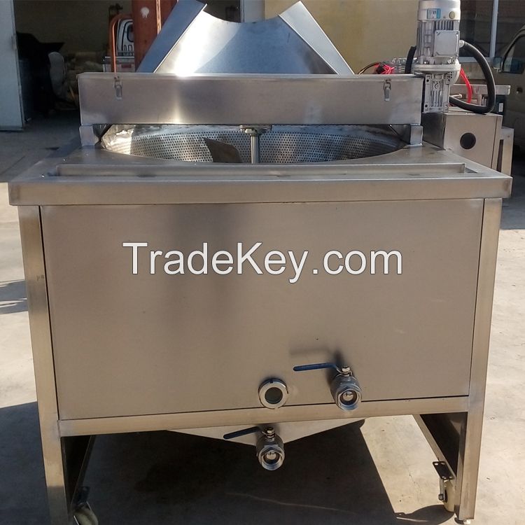 Automatic Meat Frying Machine French Fries Making Machine Potato Chips Snacks Deep Frier