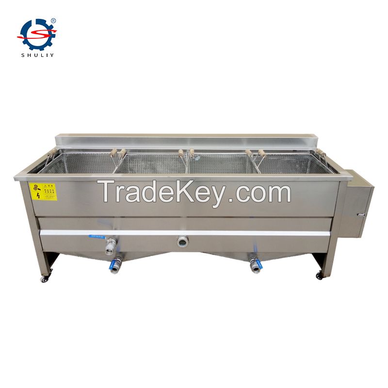 Food Machinery frying for fish chips sausage samosa frying For Industry