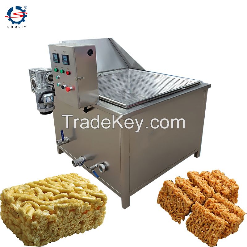 potato chips automatic discharging frying machine for food industrial