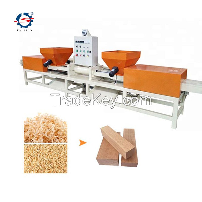 sawdust block hot press machine/hydraulic sawdust briquette machine