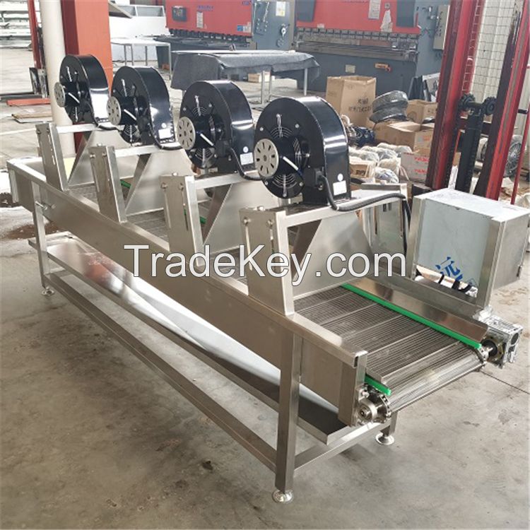 Cool air drying dehydrator air-cooled vegetable dewatering machine