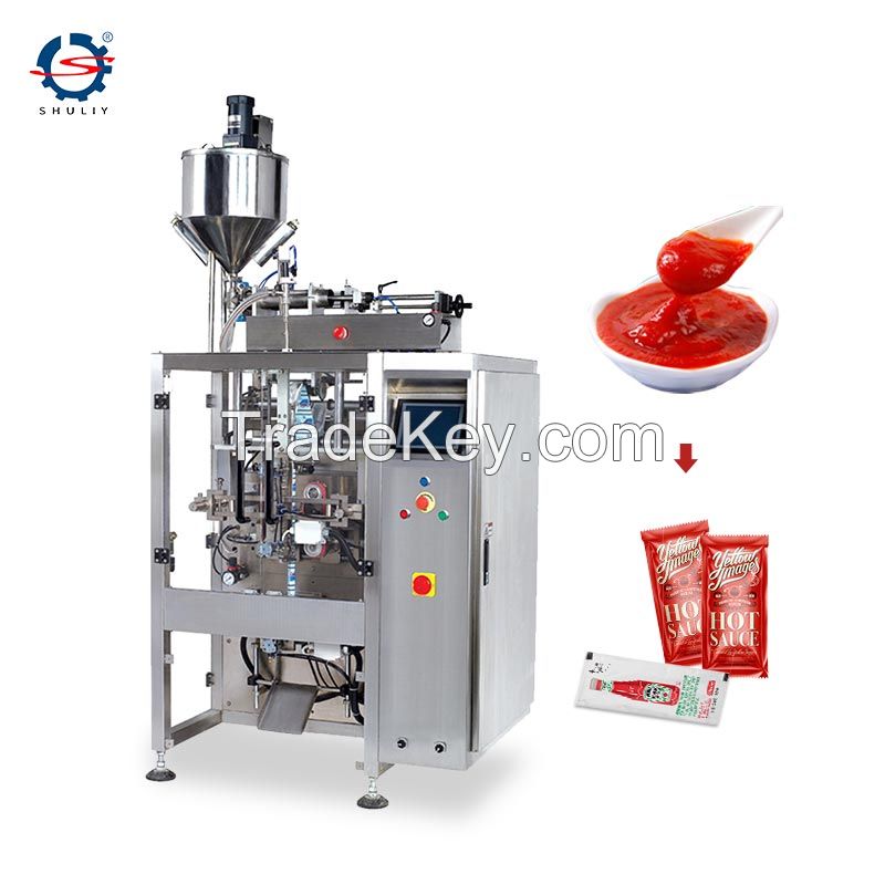 high effciency NUTS OIL LIQUID TOMATO PASTE filling machine industrial using