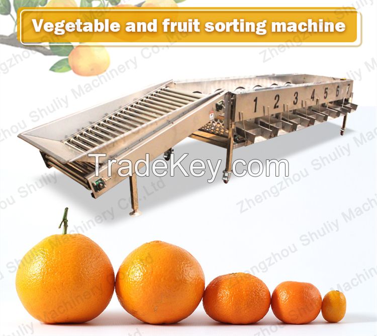 Best price plum date palm grading machine orange lemon sorter cherry tomato potato sorting machine