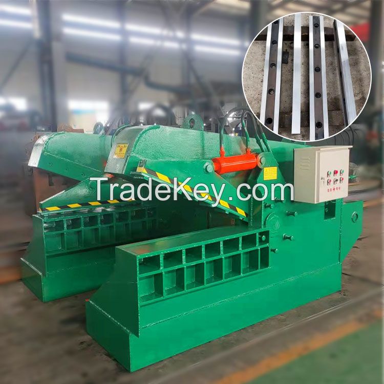 Automatic scrap metal cutting machine for recycling industry