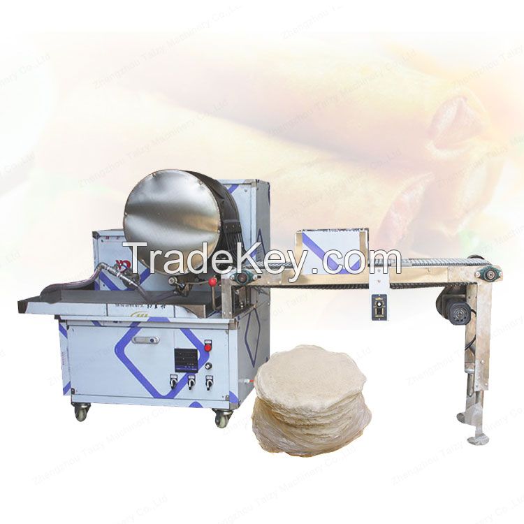 Automatic spring roll making machine spring roll skin making machine injera making machine