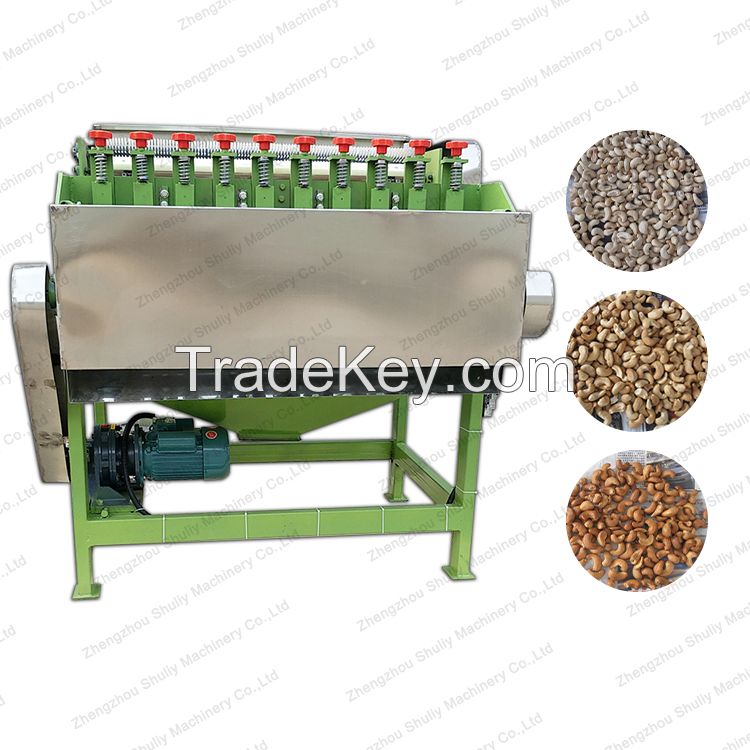 automatic cashew nut process broken shelling machine