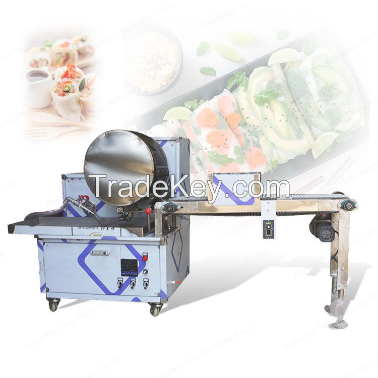 Automatic spring roll making machine spring roll skin making machine injera making machine