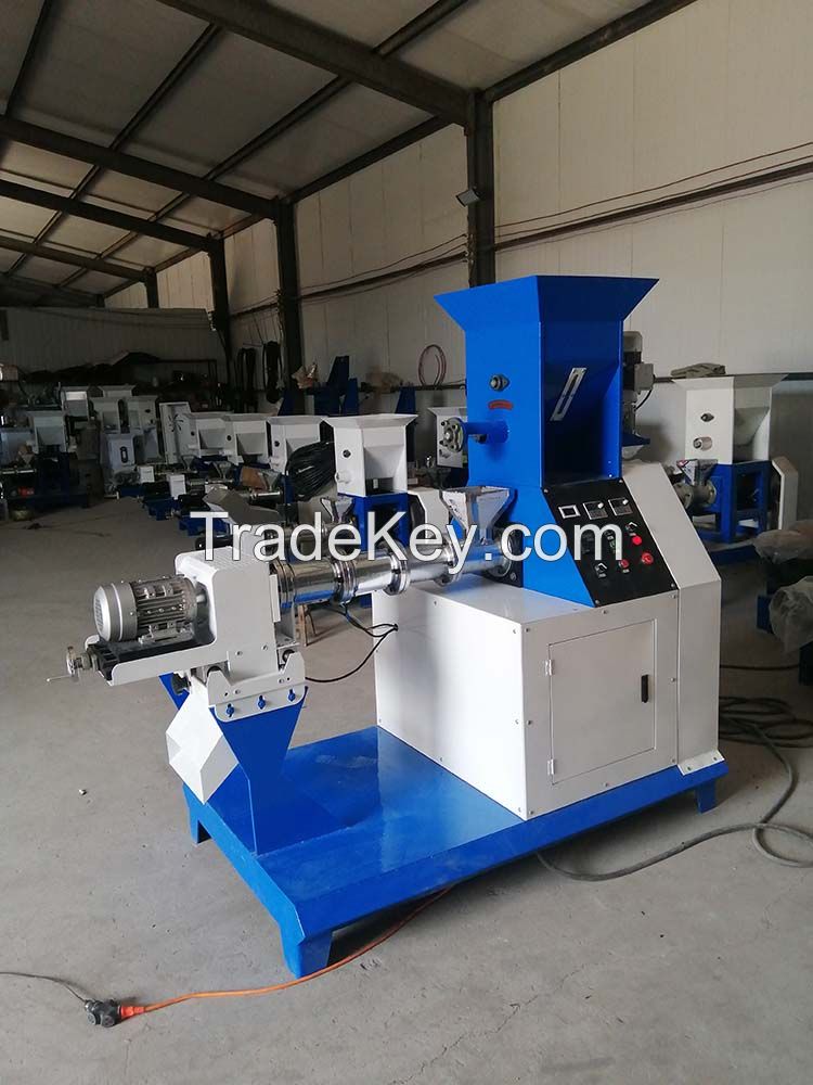 Dry Dog Food Making Cats Food Extruder Machine Fish Feed Production Pet Food Processing Line