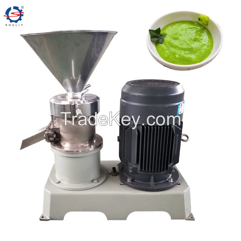 automatic peanut butter cocoa butter tomato paste wasabi  grinding machine on vending