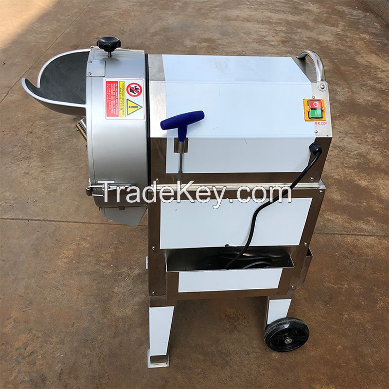 Automatic Potato Chips Cutting Machine Industrial Chips Slicer Carrot Taro Vegetable Cutting Machine