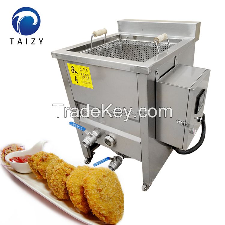 Industrial Deep Frier Chicken Frying Machine Basket Type Frying Machine Stainless Steel