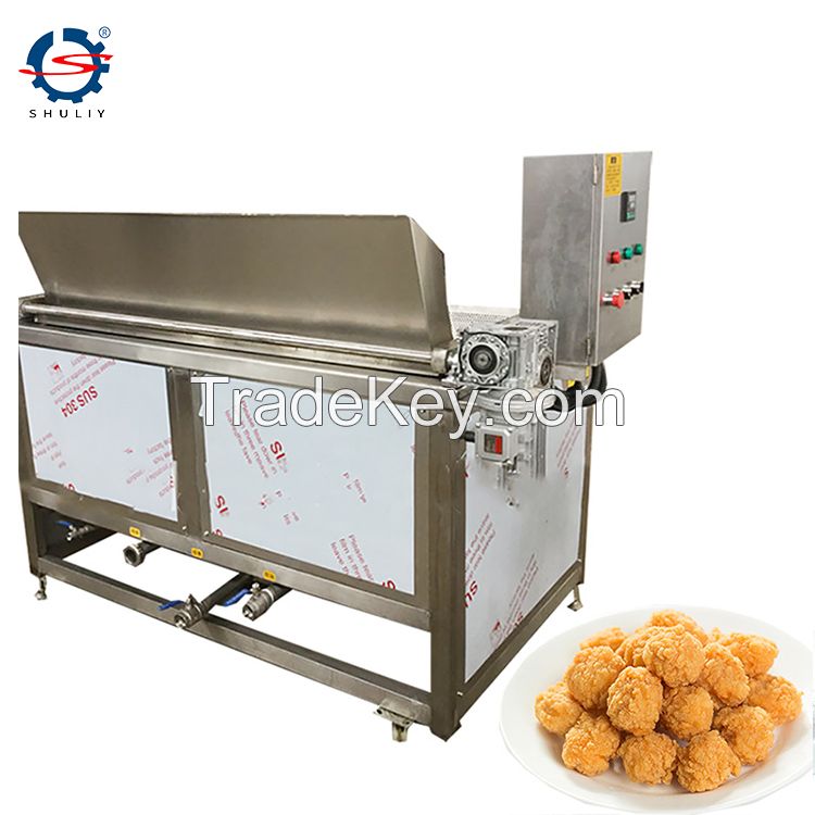 Automatic Deep Frier Chicken Chips Frying Machine Industrial Frying Equipment Stainless Steel