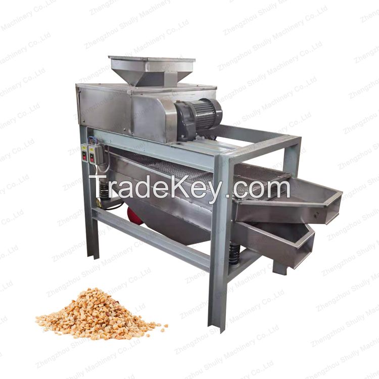 high output  Peanut Almond cashew Cutting slicing Machine