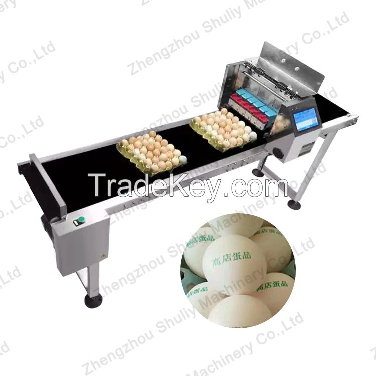 Egg Printing Machine / Egg Printer / Egg Code Printing Machine for Sale from Sophia