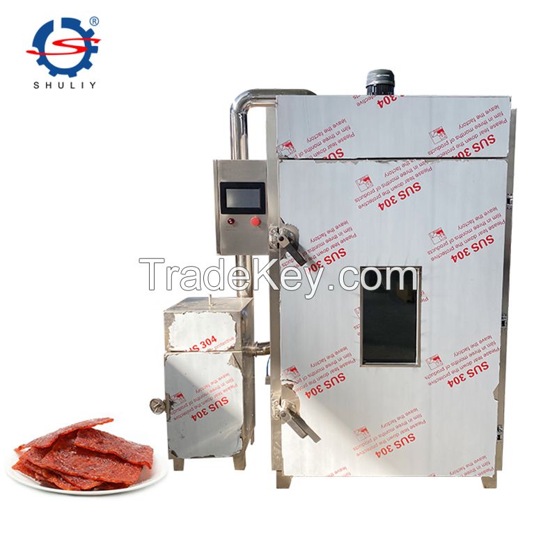 Automatic Steaming Drying Sausage Smoker Machine from Sophia