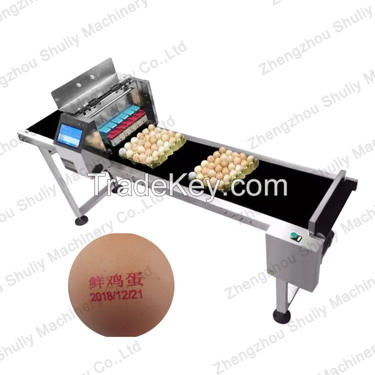 Egg Printing Machine / Egg Printer / Egg Code Printing Machine for Sale from Sophia