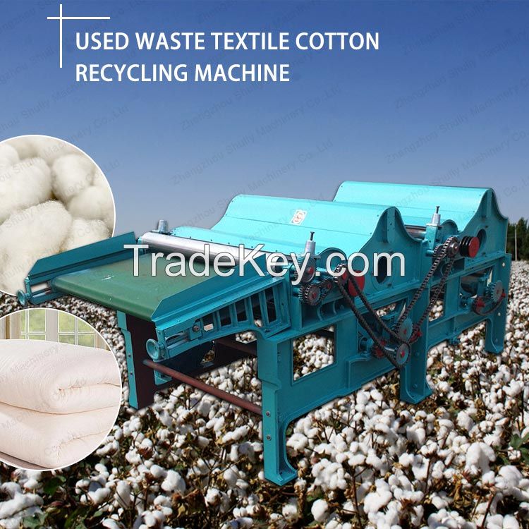 Cotton Fabric Waste Cloth Recycling Machine
