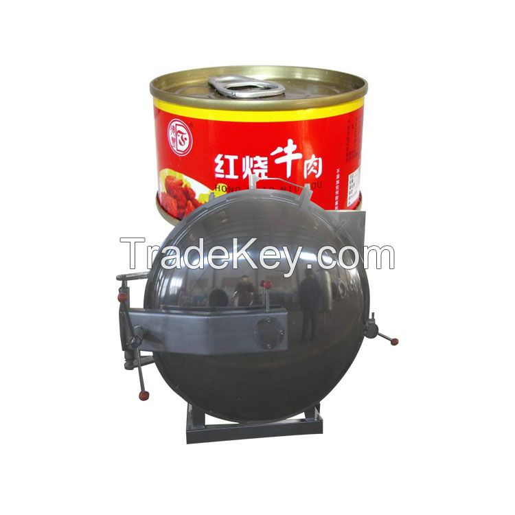Pet food sterilization pot Canned Spray sterilizer Bagged meat Water bath sterilizing Retort Machine