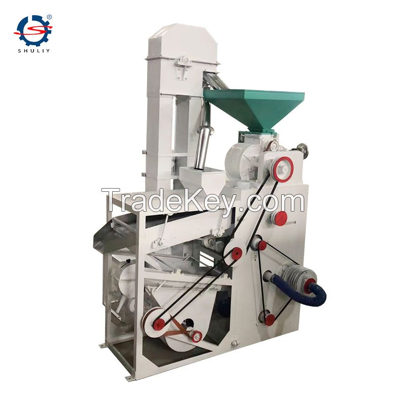 combined rice mill machine automatic rice milling equipment