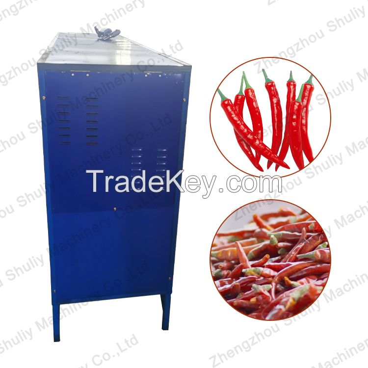 High Quality Green Red Chili Stem Removing Cutting Machine for Sale from Sophia