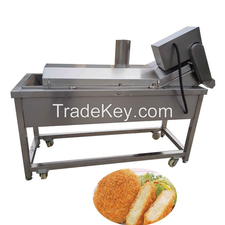 Industrial samosa frying machine chicken french fries sausage beans frying machine