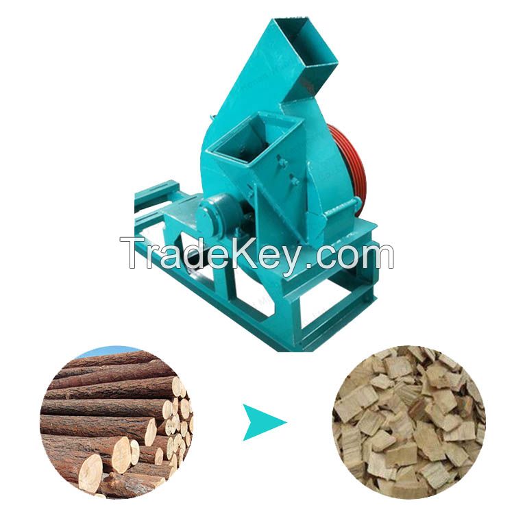 Commercial Industrial Wood Chipper Machine Diesel