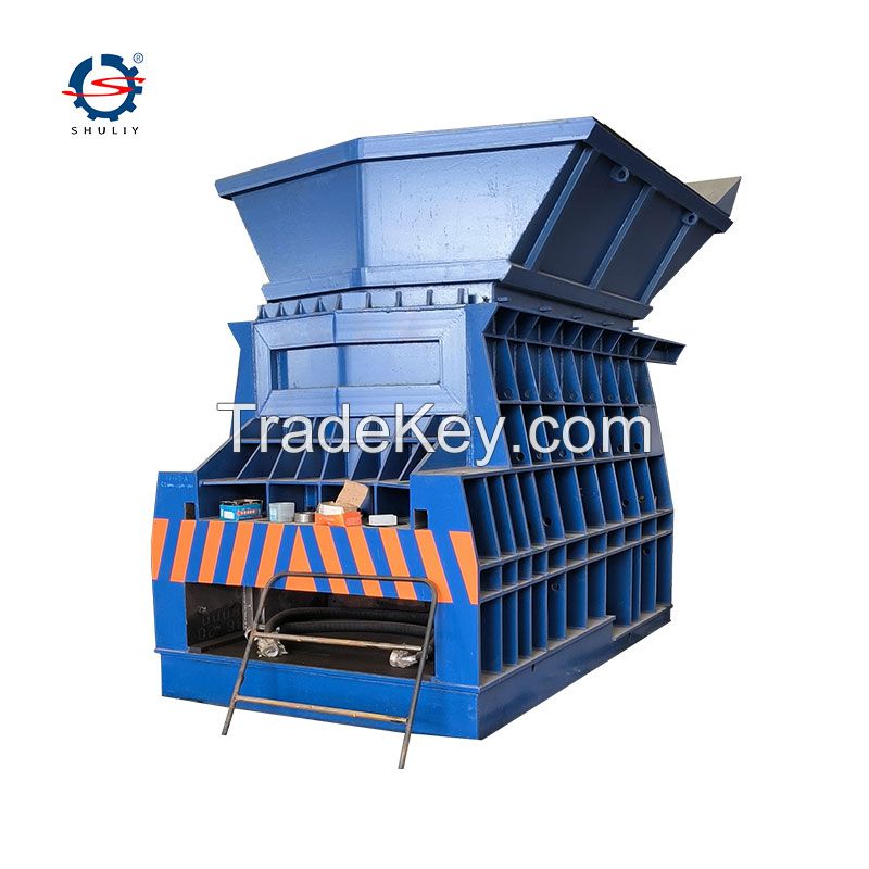 High Capacity Box Container Shearing Machine For Scrap Metal Recycle