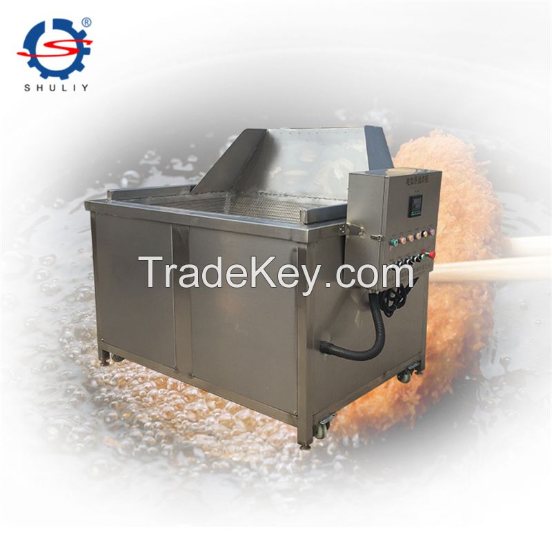 Commercial chips frying machine automatic stir fry machine