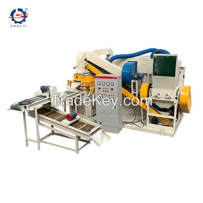 Electric Wire Copper Rice Granulator Equipment Cable Wire Recycling Machine