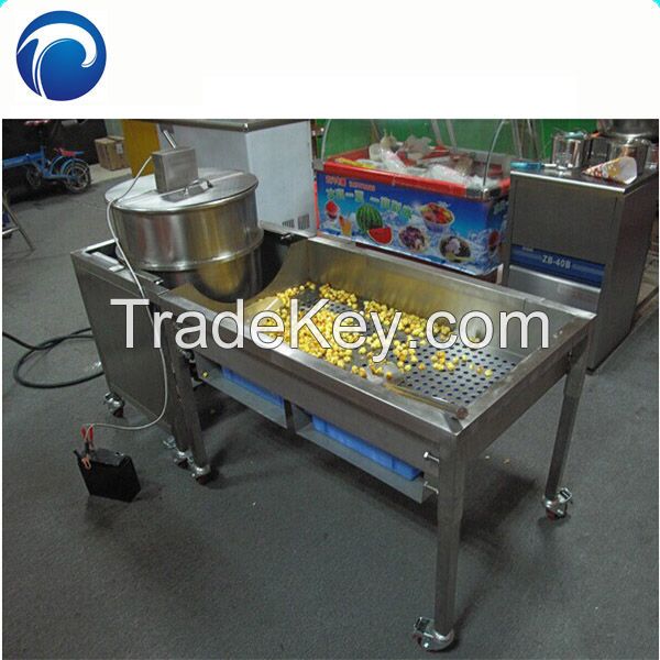 Chocolate popcorn making machine/color popcorn making machine