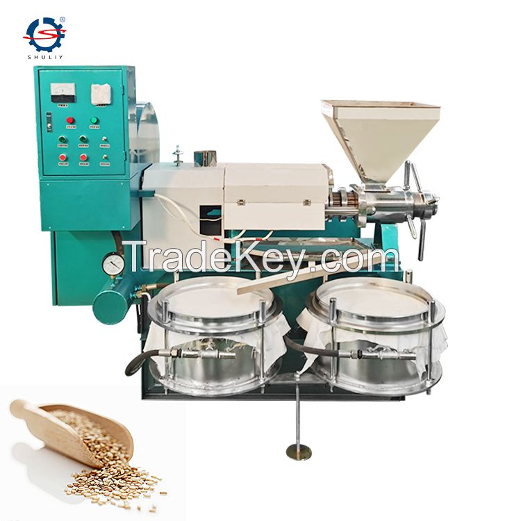 Commercial Press Soybean Peanut Coconut Sunflower Oil Press Machine Oil Mill Making Pressing Extracting Machine
