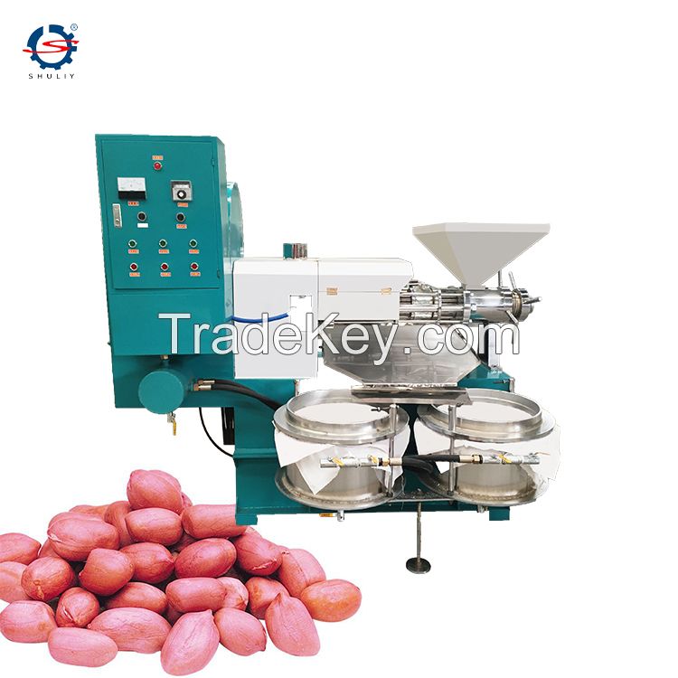 Commercial oil press machine extractor black seeds peanut rapeseed oil press cooking oil making machine