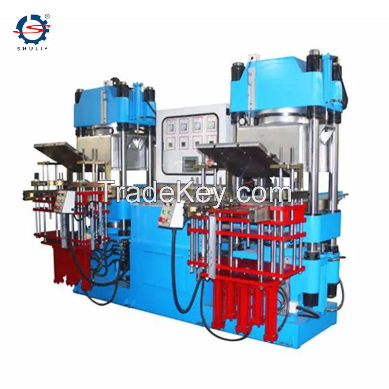 Plastic rubber heat press machine