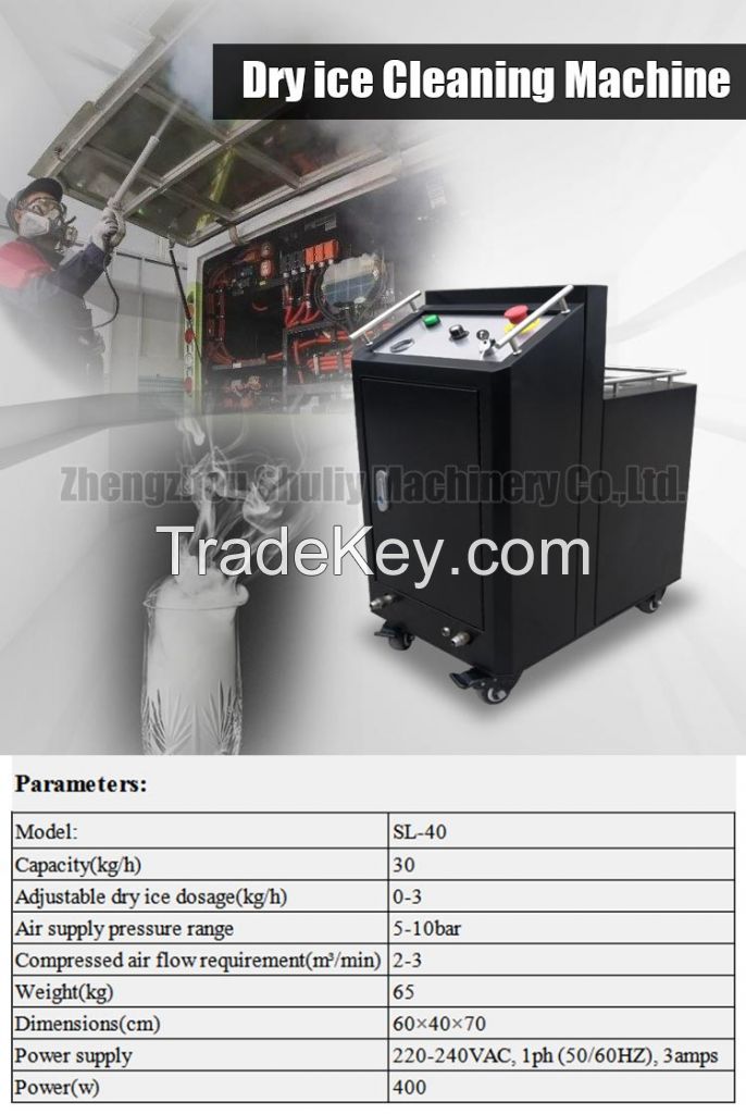 Dry Ice Blasting Commercial Dry Ice Cleaning Machine