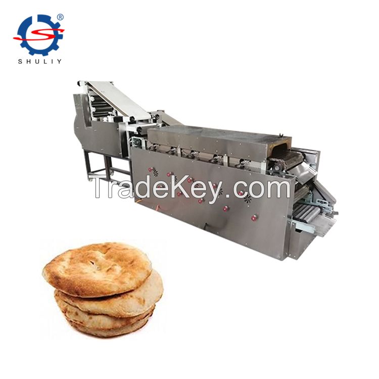 Grain product making machines Rotary small arabic pita bread oven