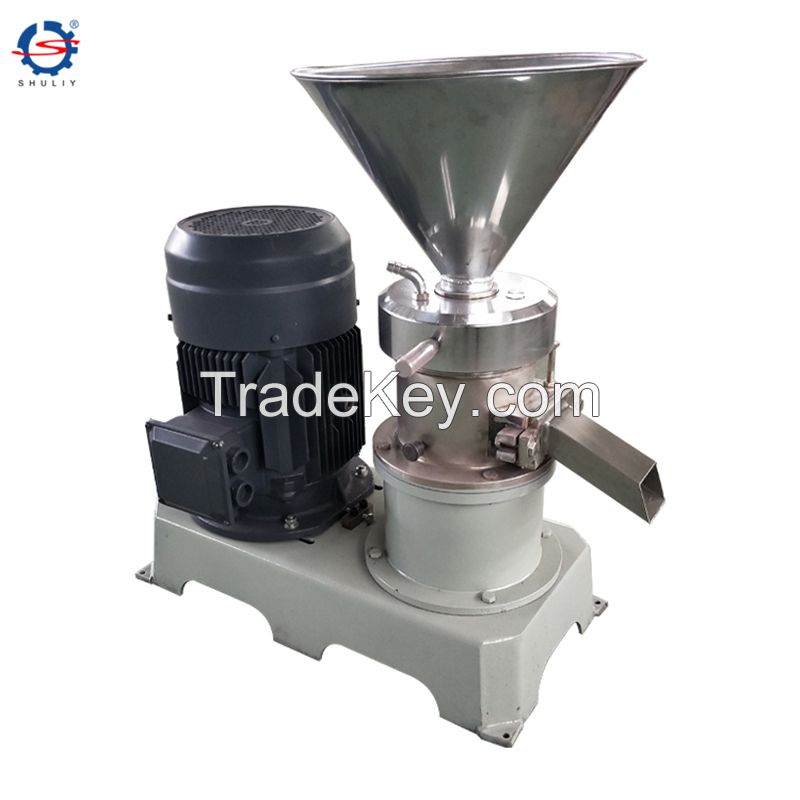 Stainless Steel Colloid Mill For Nuts Paste Ketchup Tomato Chili Sauce Sesame Tahini Making Grinding Machine
