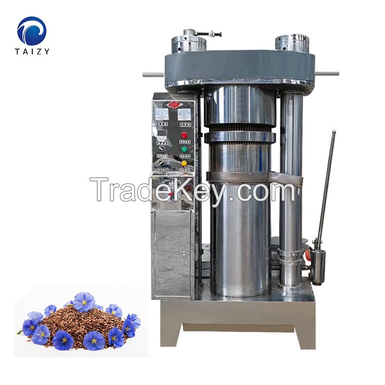 Hydraulic Oil Press Machine Peanuts Sunflower Seeds Oil Press Machine