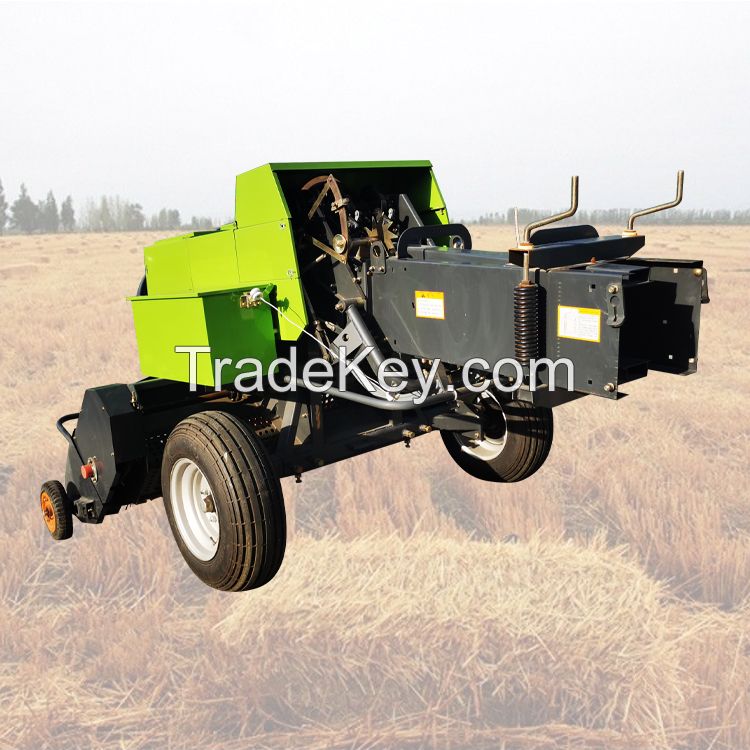 Small Square Hydraulic Press Baler Straw Baler Machine For Grass In Agriculture